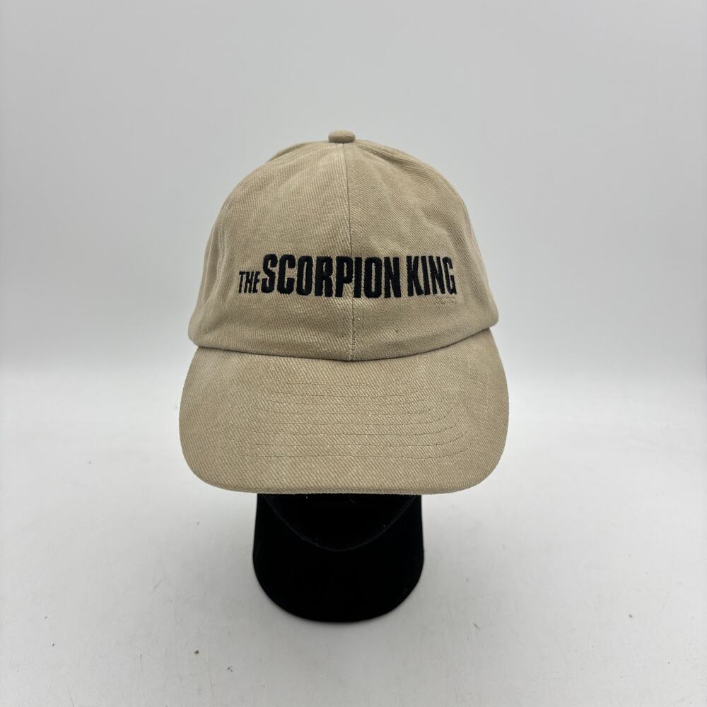 Vintage The Scorpion King 2002 Movie Promo Hat The Rock Dwayne Johnson Mummy